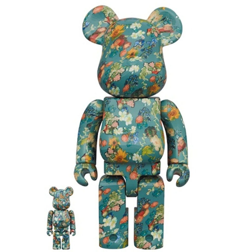 400% & 100% Bearbrick set - Vincent Van Gogh