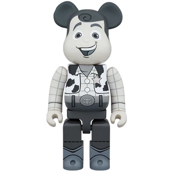 1000% Bearbrick - Woody - Mono Edition (Toy Story)