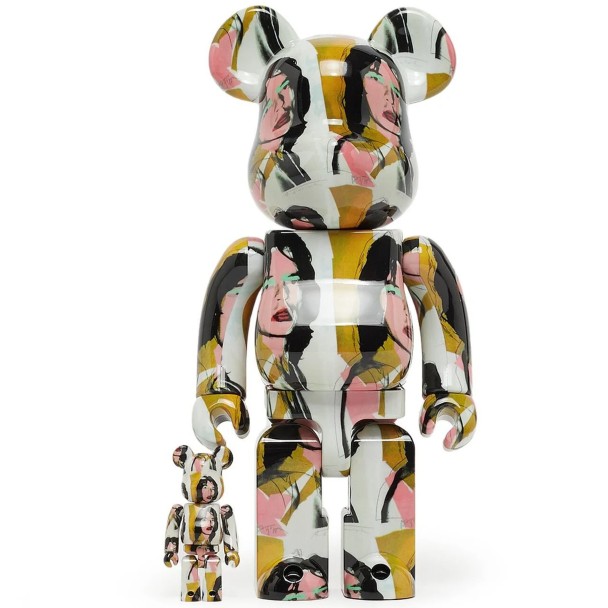 mick jagger portrait bearbrick