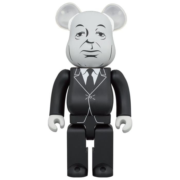 1000% Bearbrick - Alfred Hitchcock