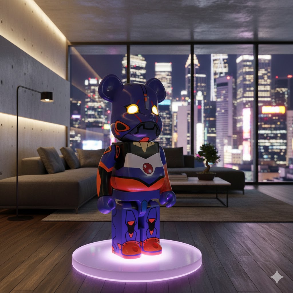 1000% Bearbrick Evangelion (EVA No.1 - Awakening) 1000% Bearbrick Evangelion (EVA No.1 - Awakening) - Image 3