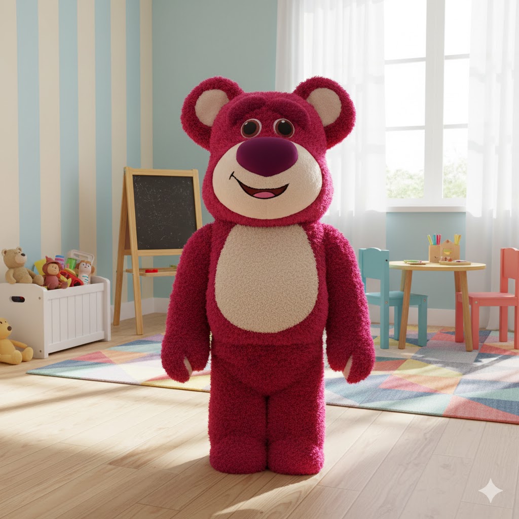 1000% Bearbrick Lots-O - Costume Edition (Toy Story) 1000% Bearbrick Lots-O - Costume Edition (Toy Story) - Image 3