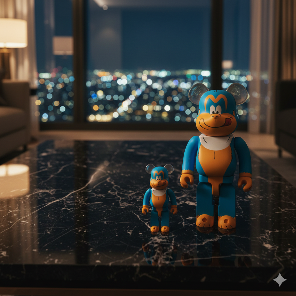 400% & 100% Bearbrick King Kombo (Kelloggs) 400% & 100% Bearbrick King Kombo (Kelloggs) - Image 3