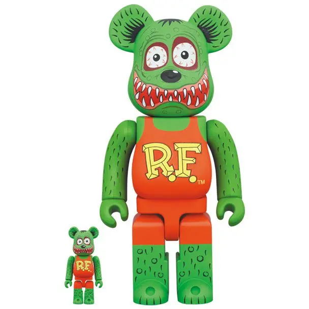 400% Bearbrick Grateful Dead Dancing Bears Pink