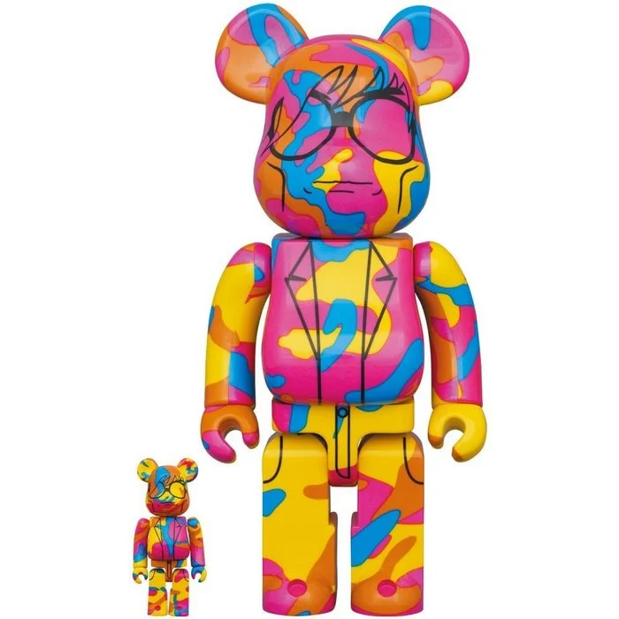 400% & 100% Bearbrick Set- Andy Warhol (Special Edition BWWT 3)