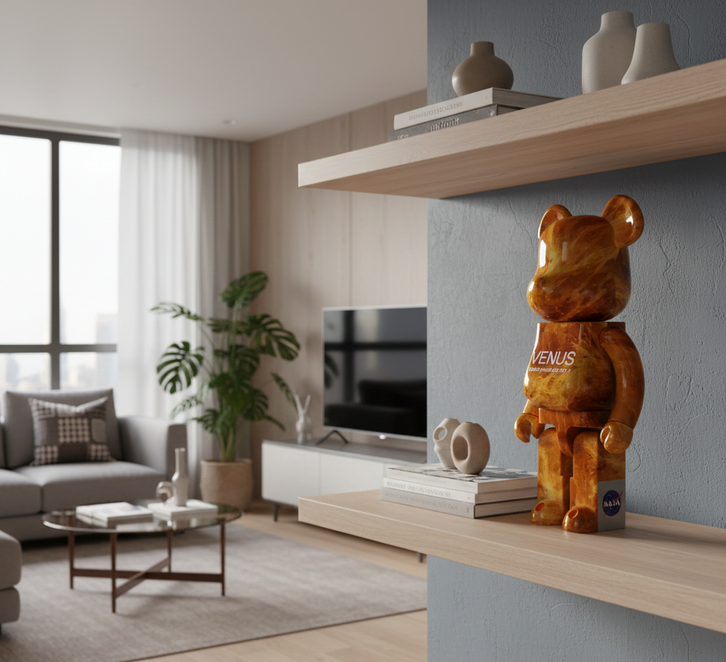 400% & 100% Bearbrick Venus (NASA x Davinci+ Exploration) 400% & 100% Bearbrick Venus (NASA x Davinci+ Exploration) - Image 3