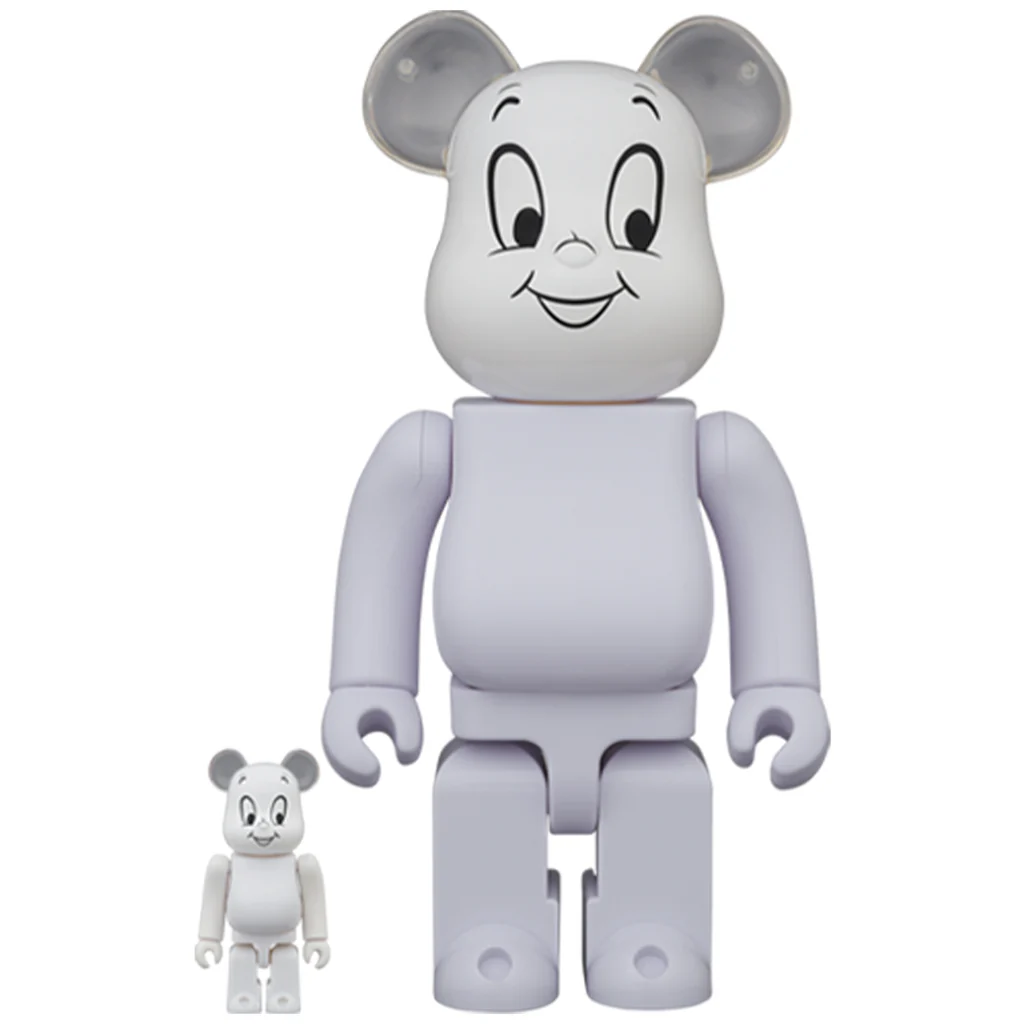 400% & 100% Bearbrick Casper the Friendly Ghost