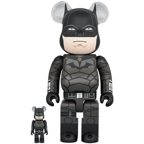 400% & 100% Bearbrick set - The Batman