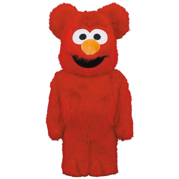 400% Bearbrick - Elmo - Costume Edition V2 (Sesame Street)