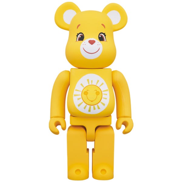 1000% Bearbrick Care Bears Funshine Bear