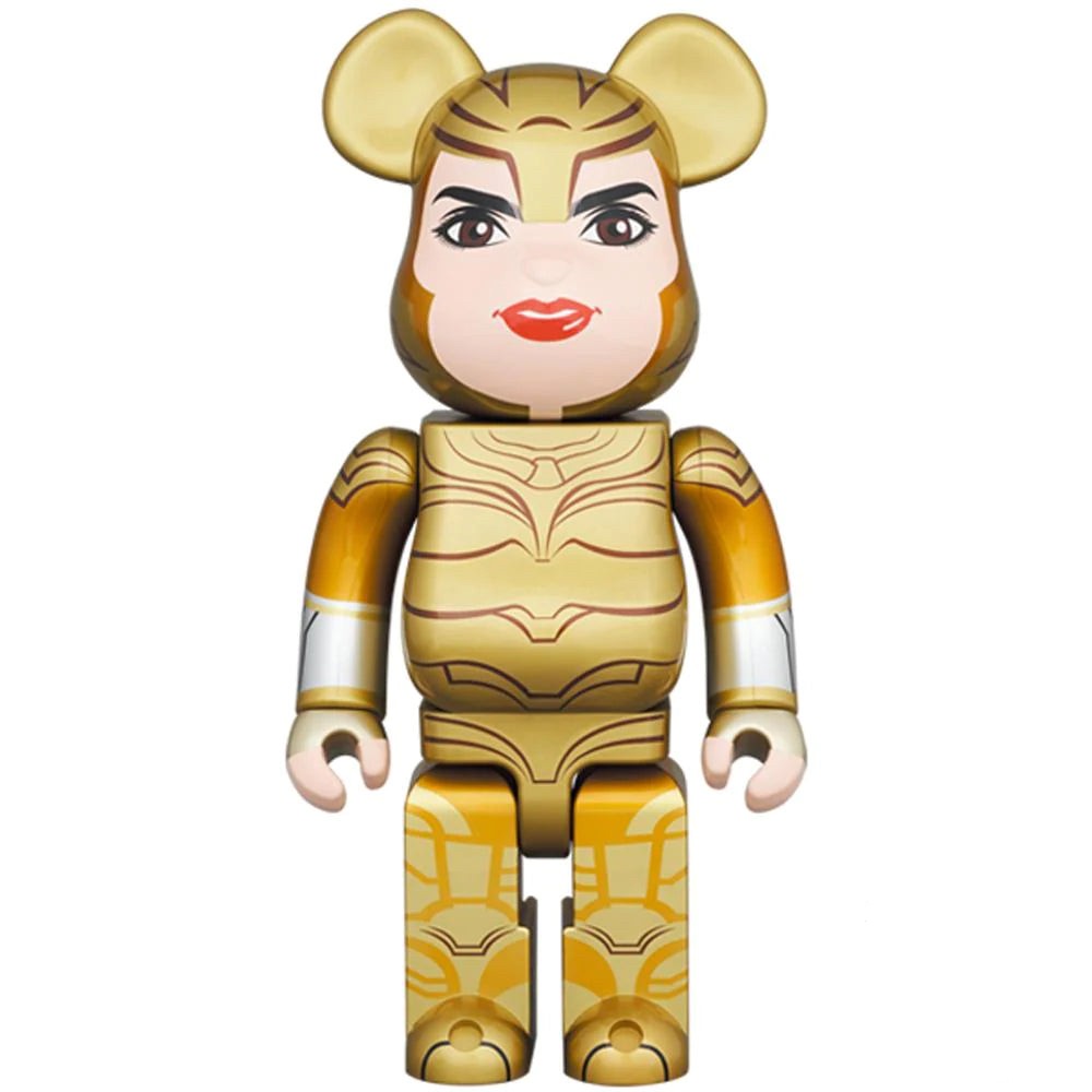 400% Bearbrick WW84 Wonder Woman Golden Armor