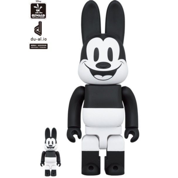 400% & 100% Rabbrick set - Oswald The Lucky Rabbit