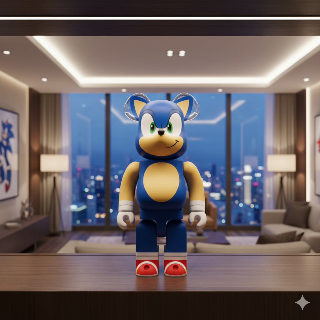 400% Bearbrick Sonic the Hedgehog 400% Bearbrick Sonic the Hedgehog - Image 4