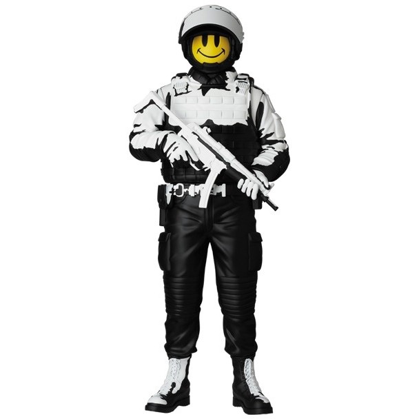 Riot Cop Sculpture by Banksy x BRANDALISM