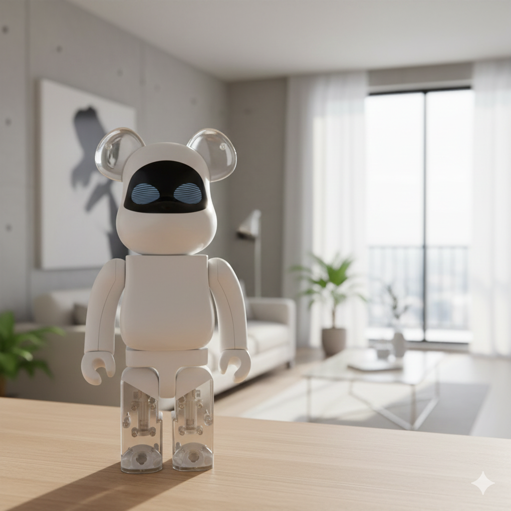 400% Bearbrick Wall-E Eve