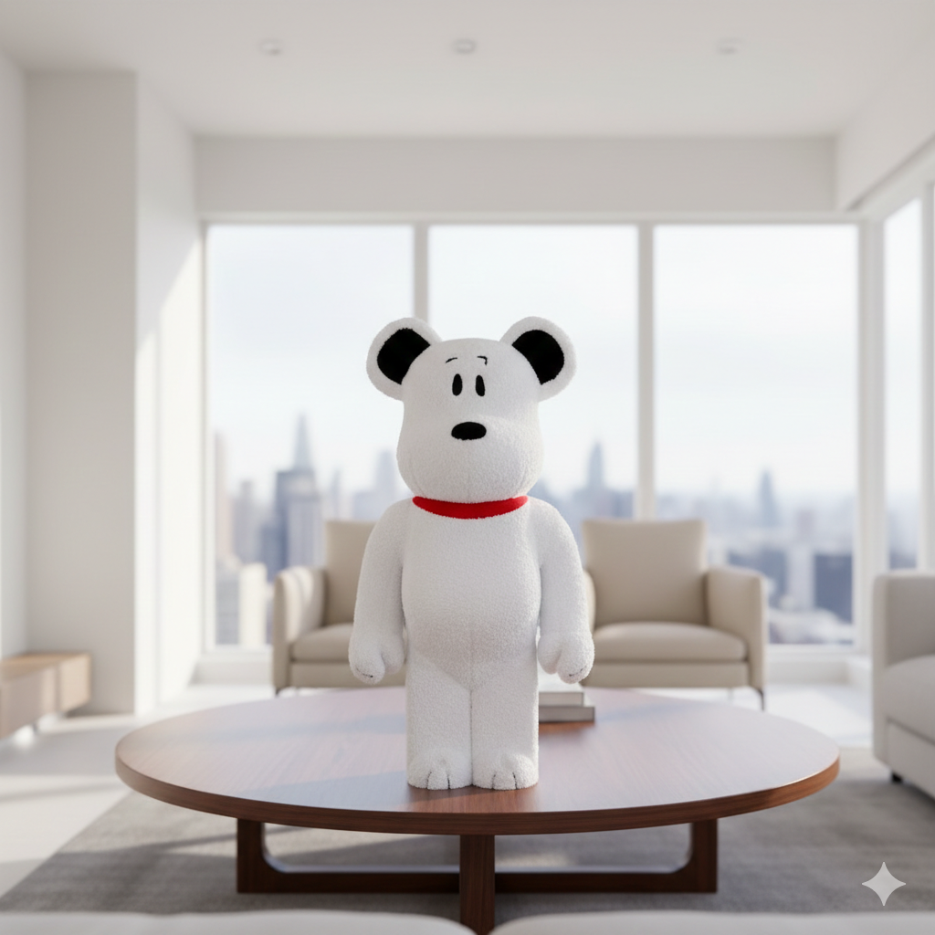 1000% Bearbrick Peanuts Snoopy Costume 1000% Bearbrick Peanuts Snoopy Costume - Image 2