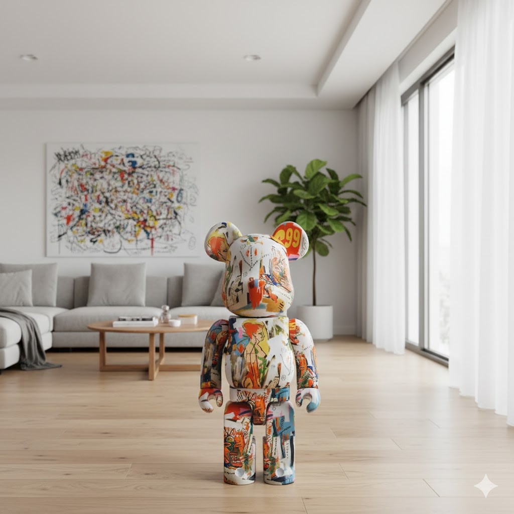 1000% Bearbrick Warhol x Basquiat v4 (RESTOCK SCHEDULED) 1000% Bearbrick Warhol x Basquiat v4 (RESTOCK SCHEDULED) - Image 3