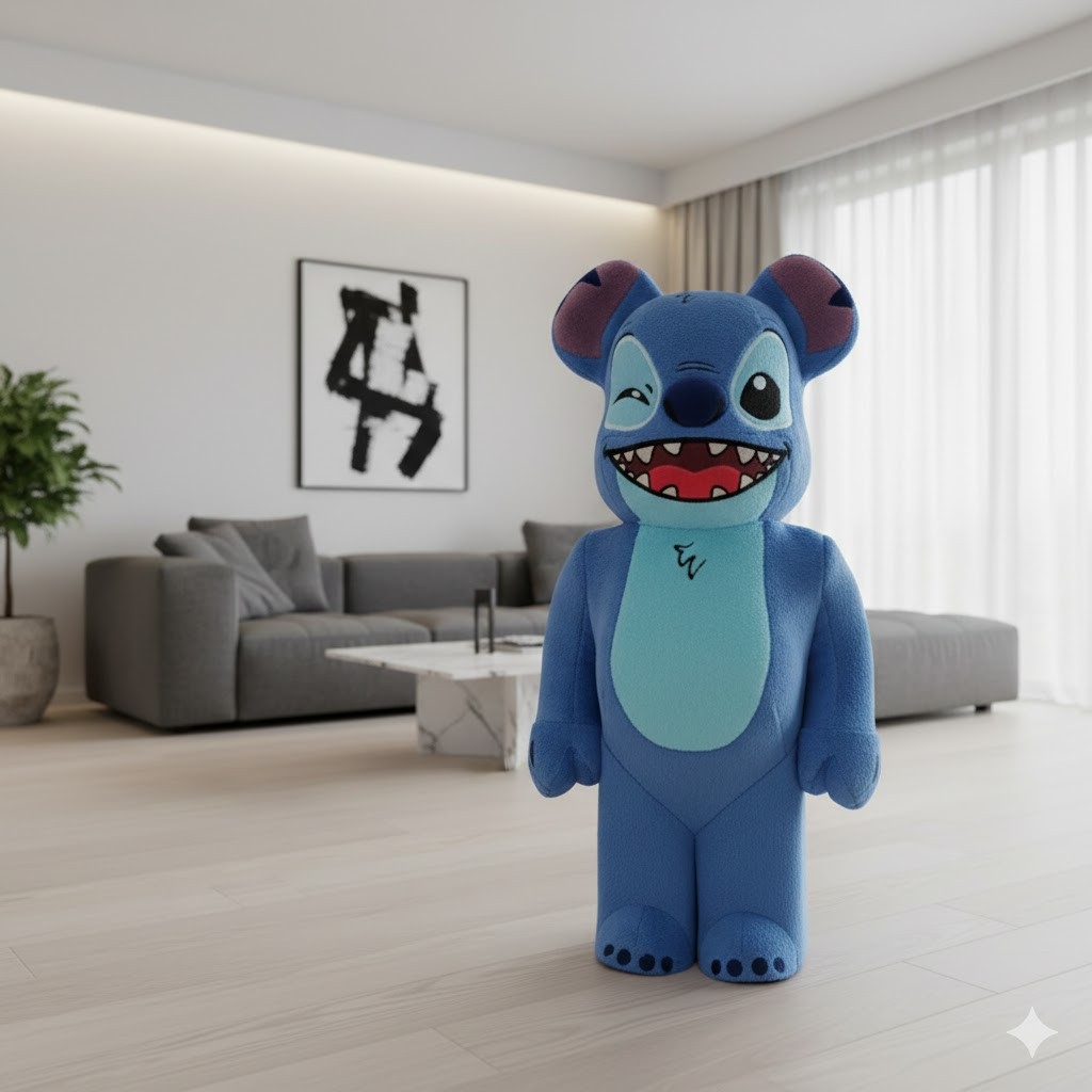 1000% Bearbrick Stitch Costume Version (PRE-ORDER) 1000% Bearbrick Stitch Costume Version (PRE-ORDER) - Image 2