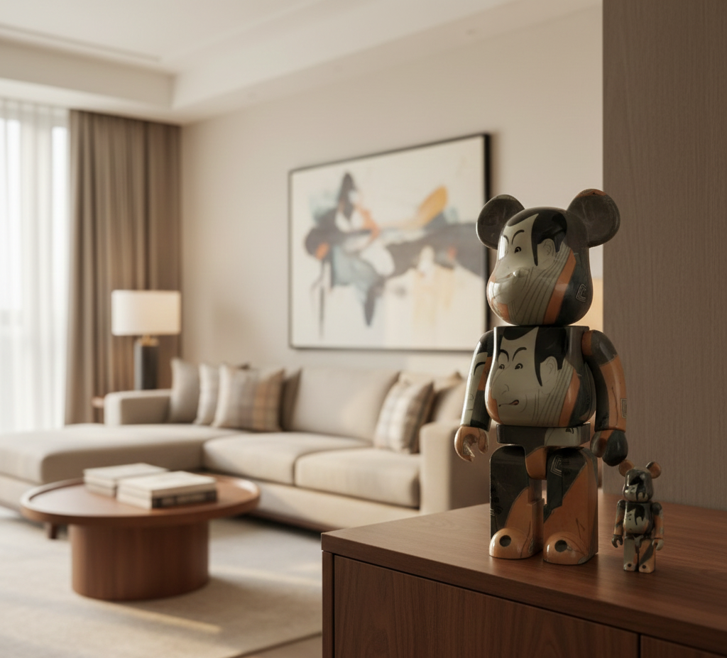 400% & 100% Bearbrick Toshusai Sharaku Ichikawa Ebizo IV (PRE-ORDER)