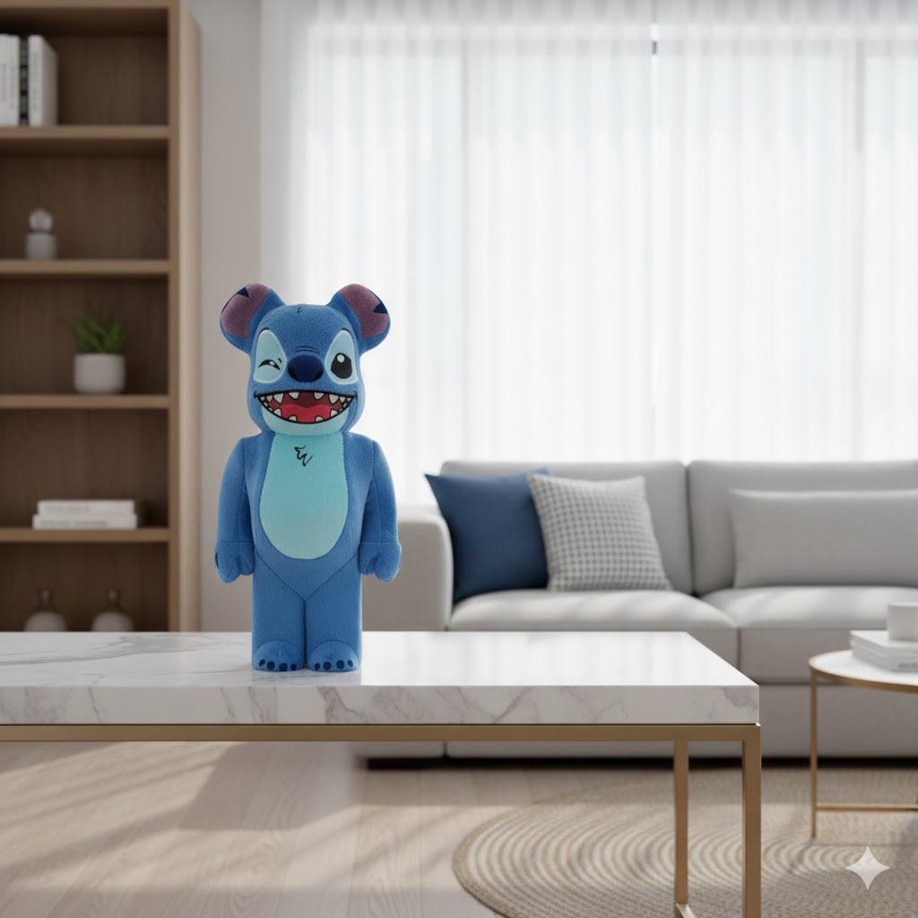 400% Bearbrick Stitch Costume Version (PRE-ORDER) 400% Bearbrick Stitch Costume Version (PRE-ORDER) - Image 2