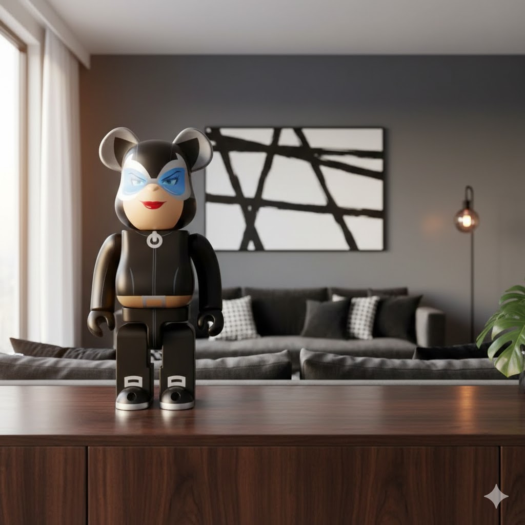 400% Bearbrick Batman Hush CatWoman