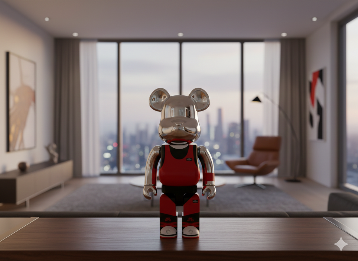 400% Bearbrick Michael Jordan 1985 Air Jordan Playground