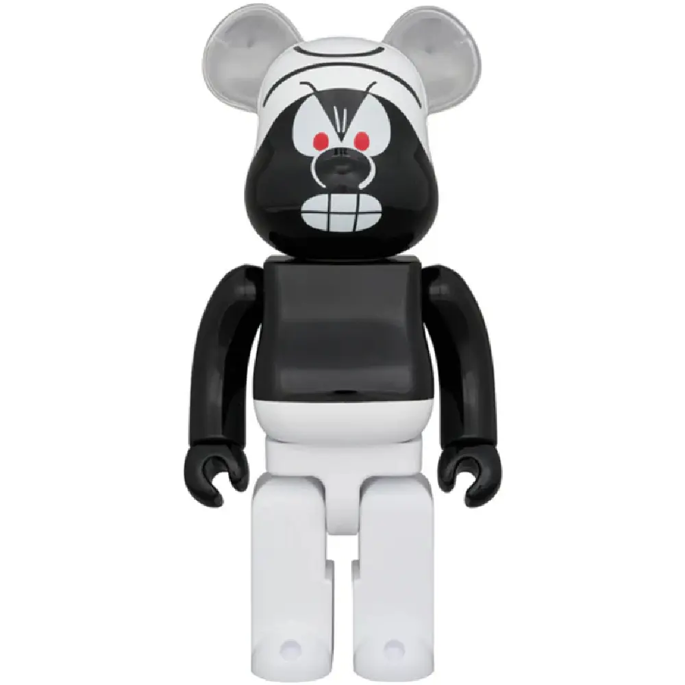 400% Bearbrick Black Smurf