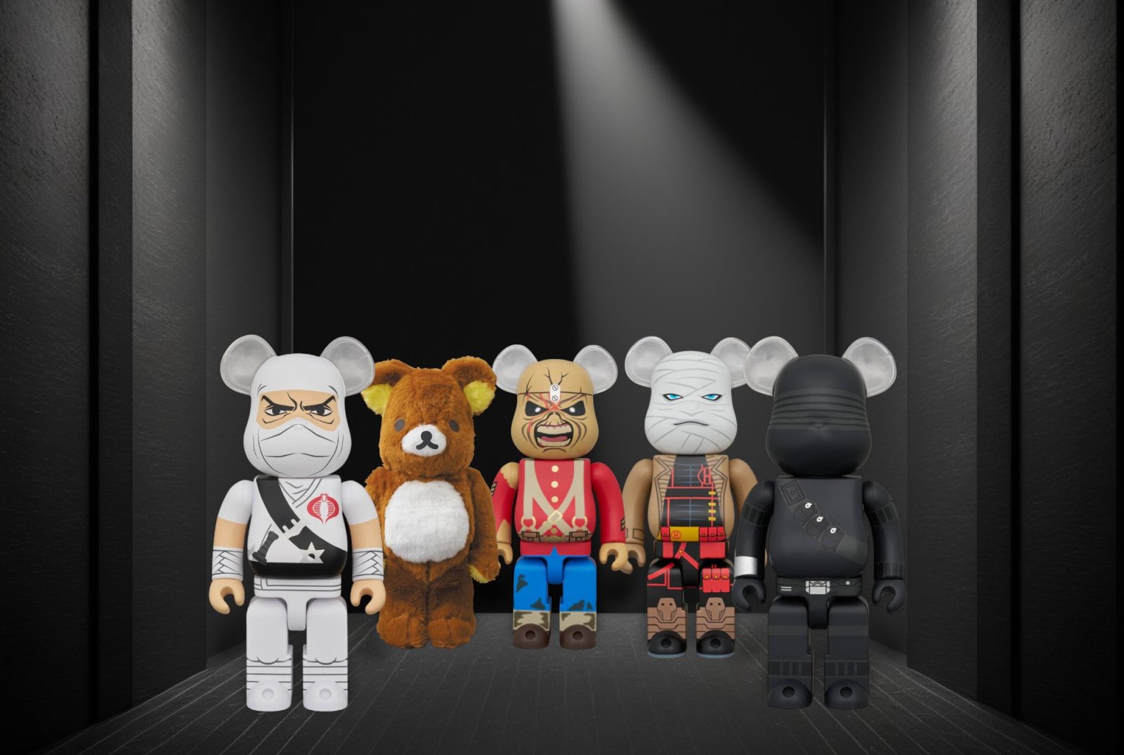 400% Bearbrick Iron Maiden The Trooper