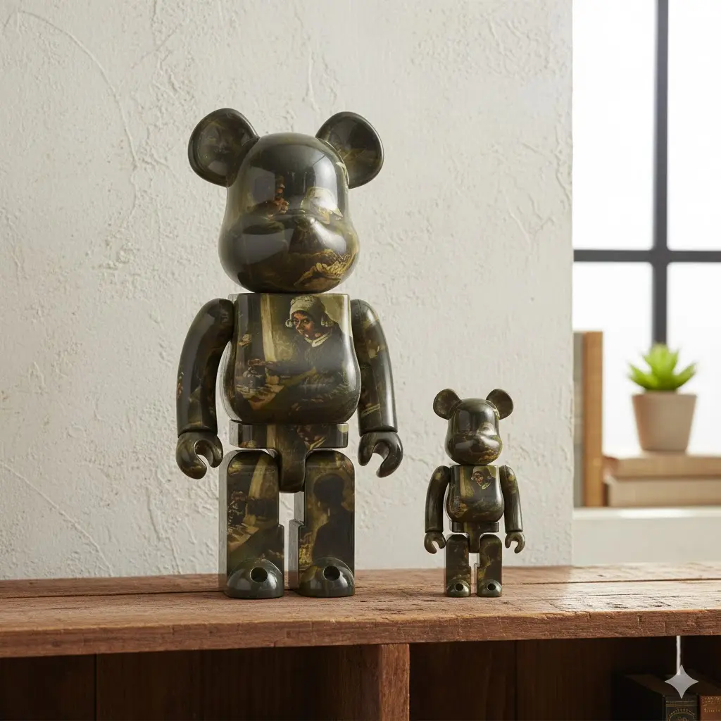 400% & 100% Bearbrick Van Gogh The Potato Eaters