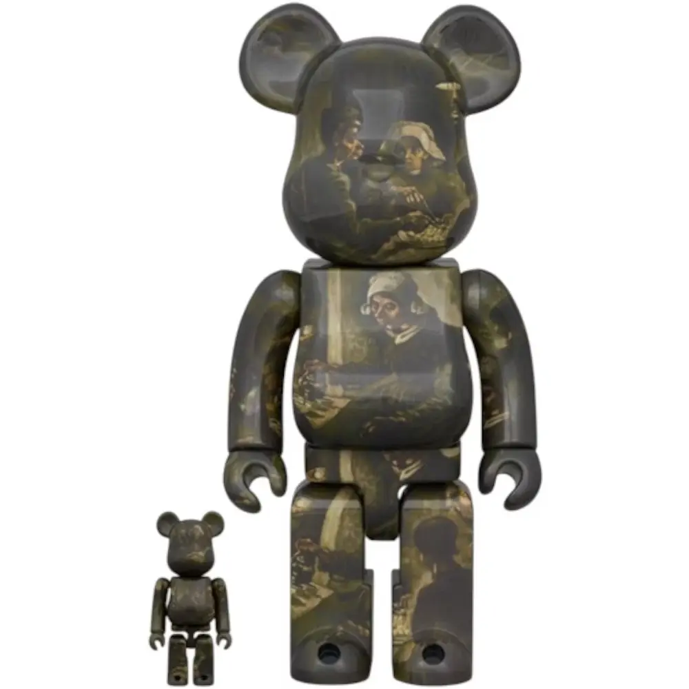 400% & 100% Bearbrick Figures - Authentic Collectible Set