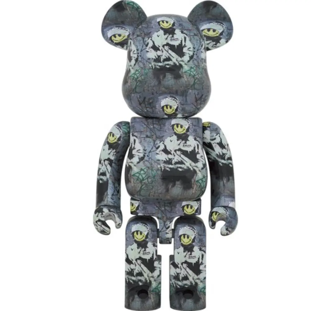 400% & 100% Bearbrick Andy Warhol Brillo