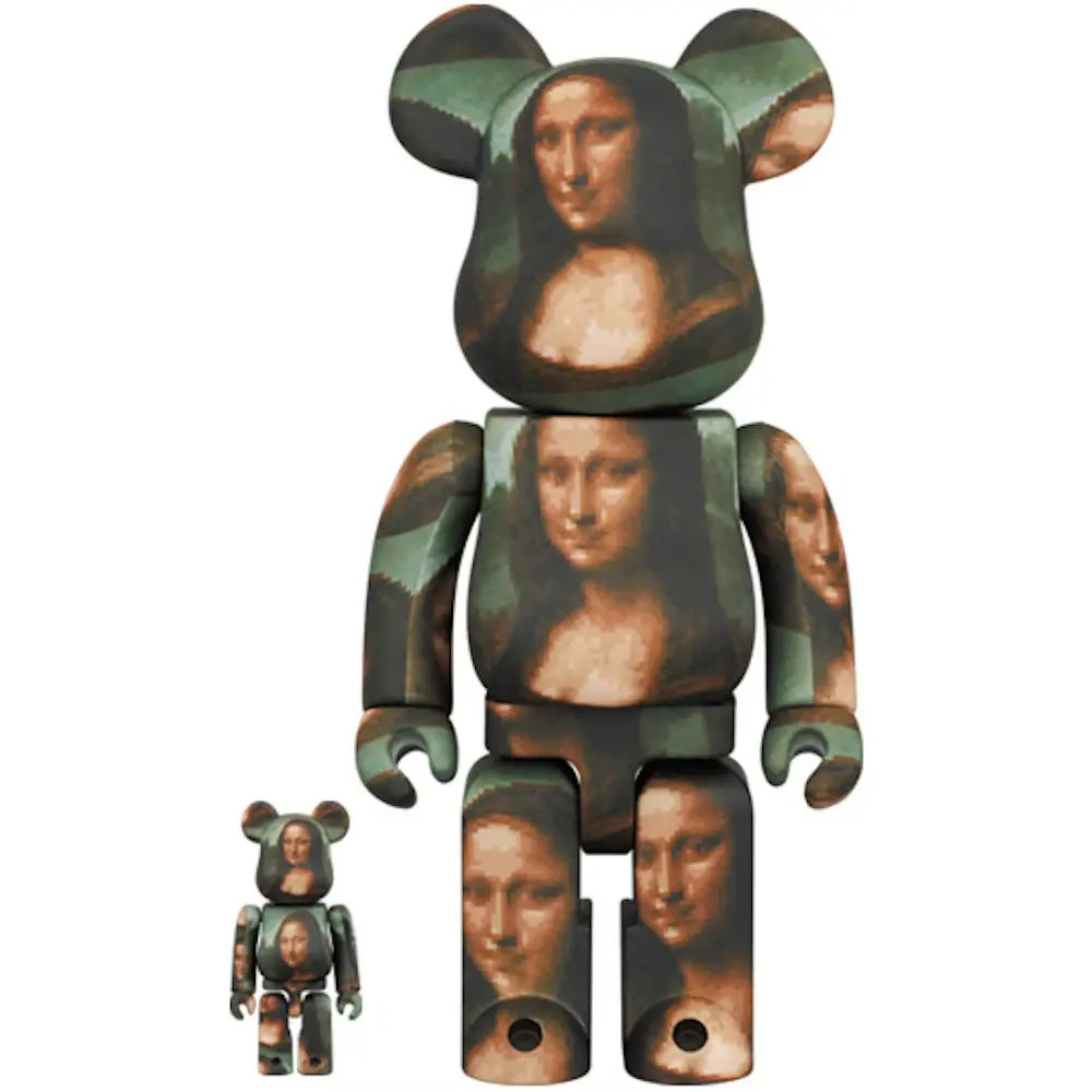 400% & 100% Bearbrick Figures - Authentic Collectible Set