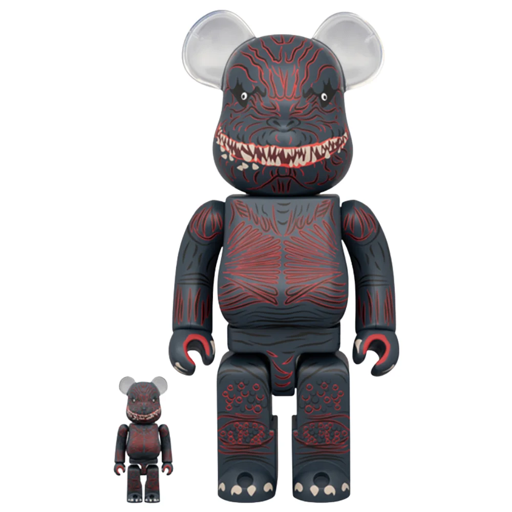 400% & 100% Bearbrick Godzilla 2016
