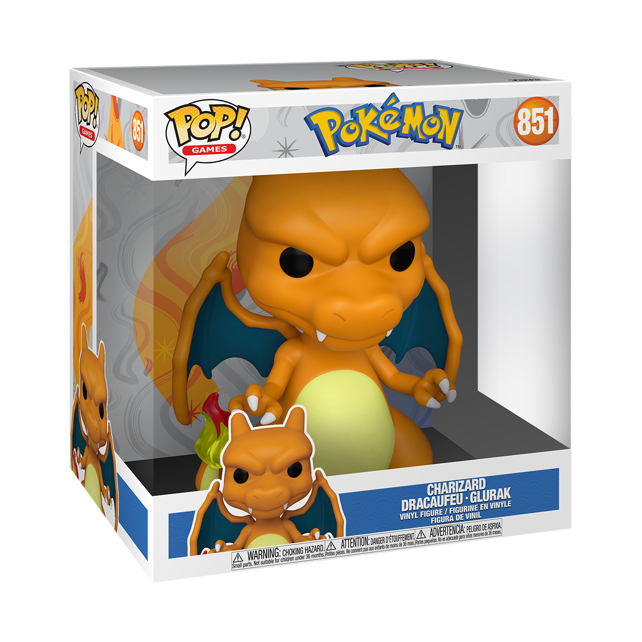 FUNKO POP! Jumbo Vinyl Figure: Pokemon - Charizard FUNKO POP! Jumbo Vinyl Figure: Pokemon - Charizard