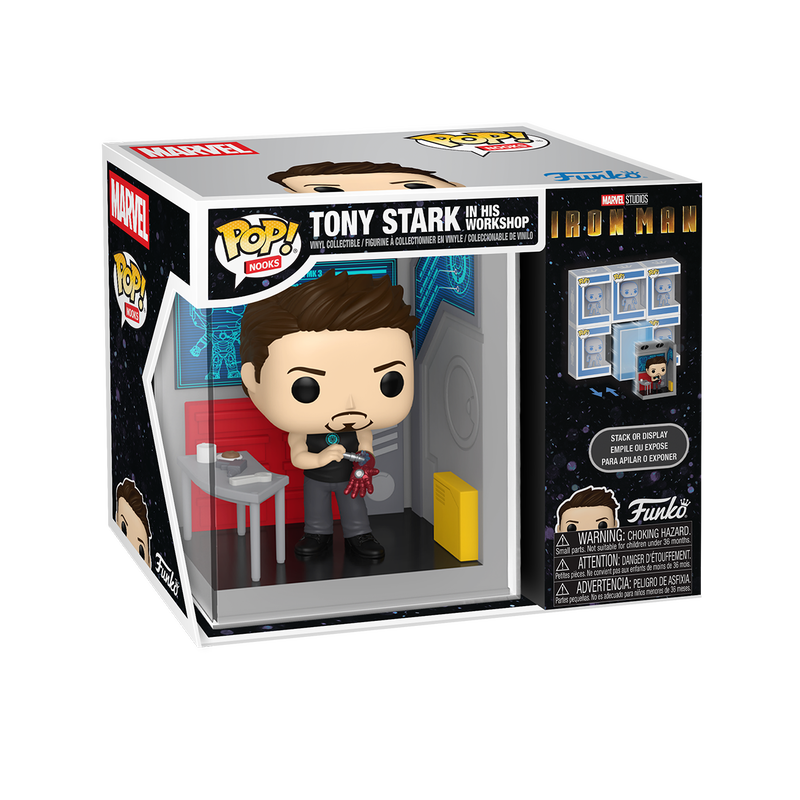FUNKO POP! Nooks: Marvel - Tony Stark FUNKO POP! Nooks: Marvel - Tony Stark