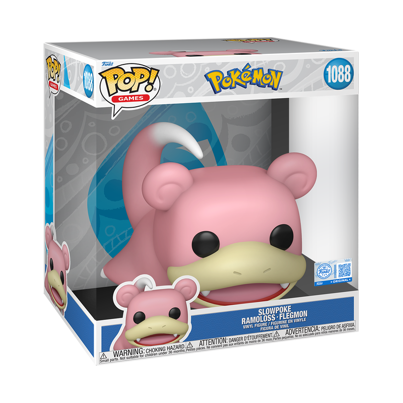 FUNKO POP! Jumbo Vinyl Figure: Pokemon - Slowpoke FUNKO POP! Jumbo Vinyl Figure: Pokemon - Slowpoke