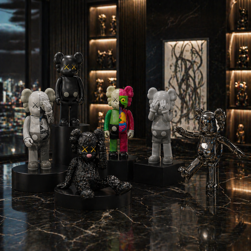 KAWS Bearbrick: Every Collaboration, Every Price, Every Reason This Partnership Changed Collecting Forever KAWS Bearbrick Companion 400% and 1000% figures collection display — rare limited edition Medicom Toy releases 2002 to 2020