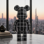 Chanel Bearbrick 1000%: What Makes It the Most Wanted Figure in the World Coco Chanel Bearbrick 1000% rear view showing individual edition number — Medicom Toy x Chanel limited release 2006