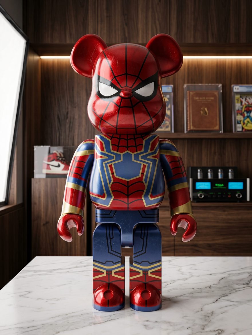 Spider-Man Bearbrick: The Web-Slinger on Vinyl, from Amazing Fantasy to the Spider-Verse Spider-Bearbrick Multiverse Hero