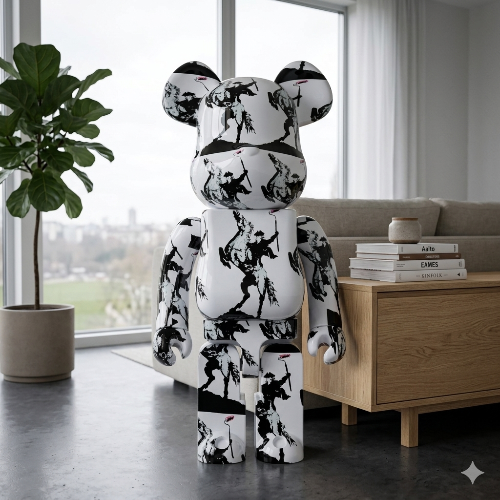 1000% Bearbrick Highwayman (PRE-ORDER) 1000% Bearbrick Highwayman (PRE-ORDER) - Image 2