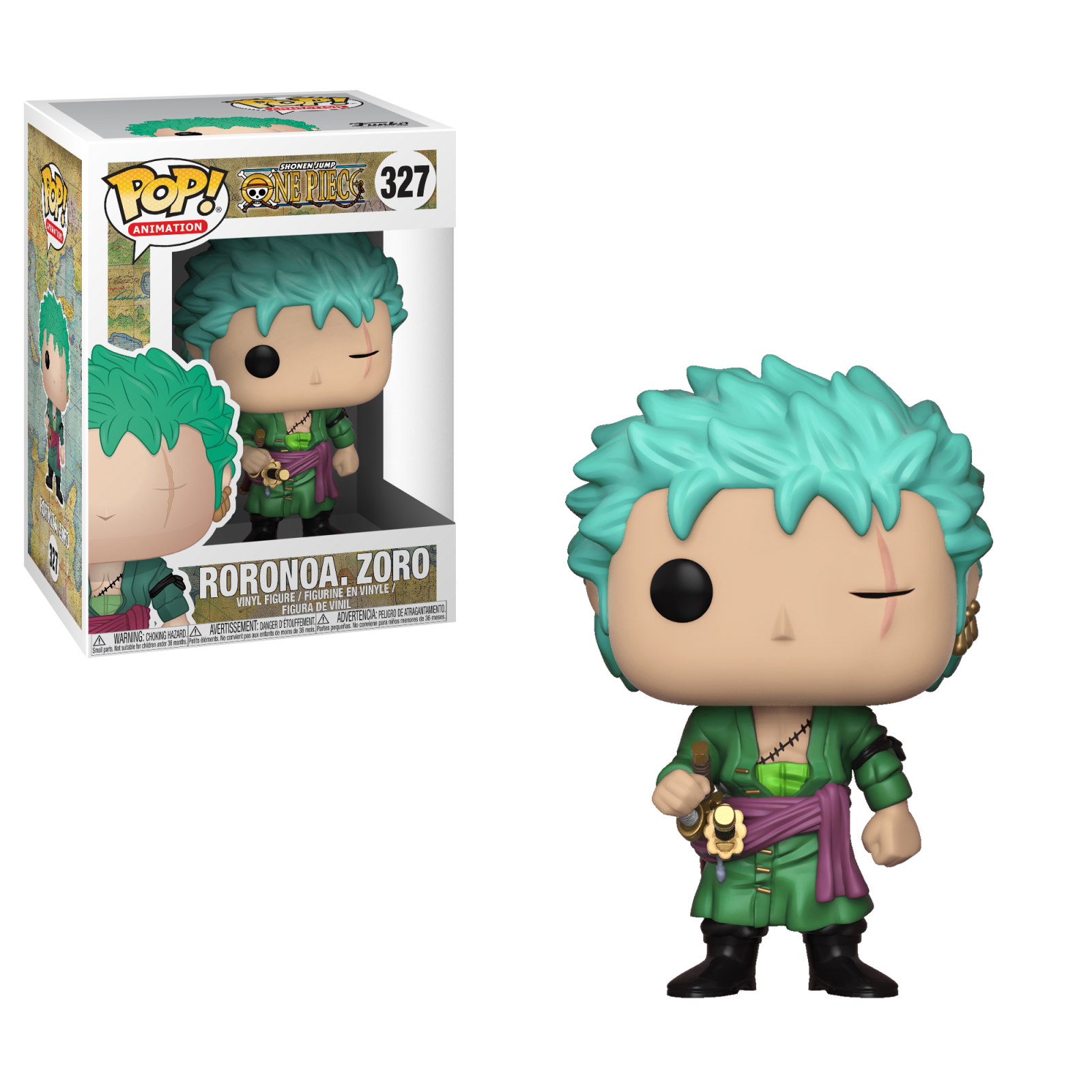FUNKO POP! Vinyl Figure: One Piece - Zoro FUNKO POP! Vinyl Figure: One Piece - Zoro