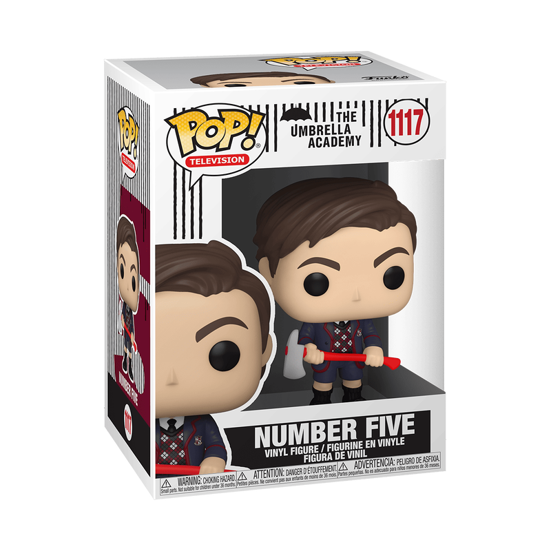 FUNKO POP! Vinyl Figure: Umbrella Academy - Number 5 FUNKO POP! Vinyl Figure: Umbrella Academy - Number 5
