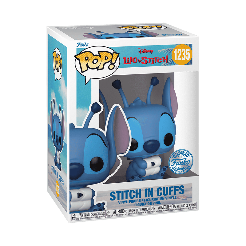 FUNKO POP! Vinyl Figure: Disney: Lilo & Stitch - Stitch (Cuffs) FUNKO POP! Vinyl Figure: Disney: Lilo & Stitch - Stitch (Cuffs)