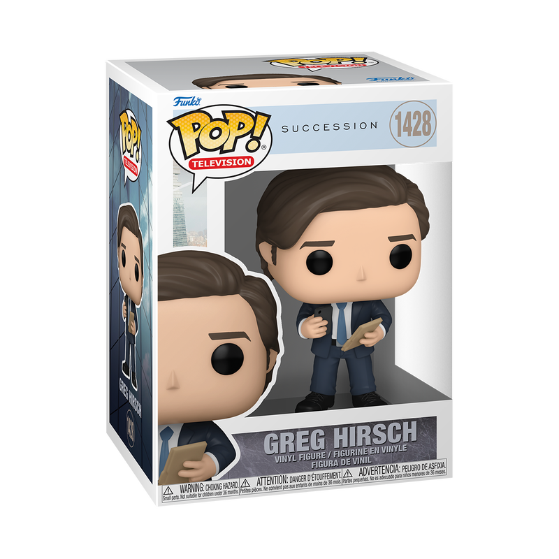 FUNKO POP! Vinyl Figure: Succession - Greg Hirsch FUNKO POP! Vinyl Figure: Succession - Greg Hirsch