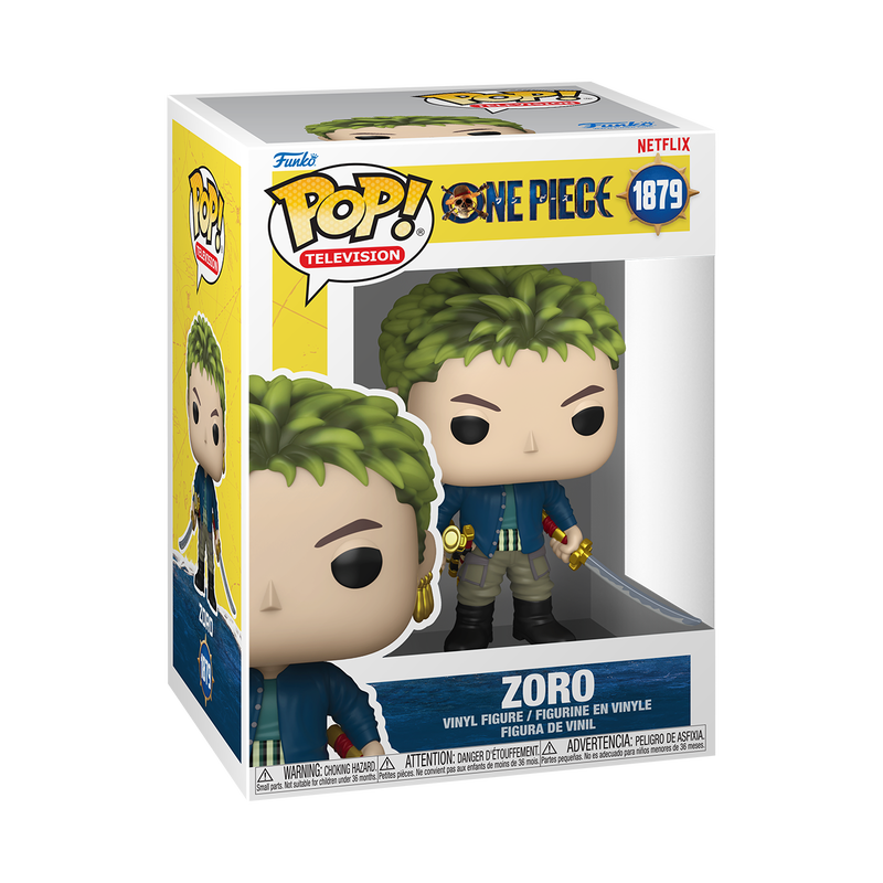 FUNKO POP! Vinyl Figure: One Piece - Zoro (Live Action) FUNKO POP! Vinyl Figure: One Piece - Zoro (Live Action)