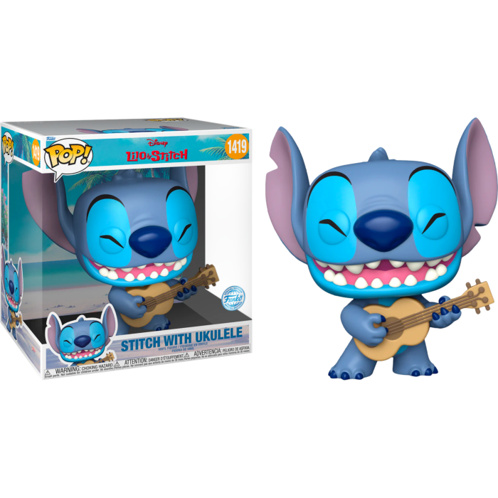 FUNKO POP! Jumbo Vinyl Figure: Disney - Stitch FUNKO POP! Jumbo Vinyl Figure: Disney - Stitch