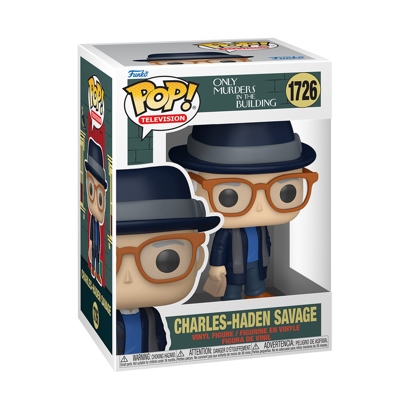 FUNKO POP! Vinyl Figure: Only Murders In The Building - Charles Savage FUNKO POP! Vinyl Figure: Only Murders In The Building - Charles Savage