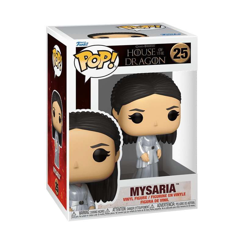 FUNKO POP! Vinyl Figure: Game Of Thrones: House of the Dragons - Mysaria FUNKO POP! Vinyl Figure: Game Of Thrones: House of the Dragons - Mysaria