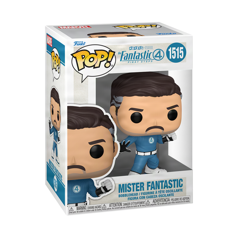 FUNKO POP! Vinyl Figure: Marvel: The Fantastic Four: First Steps - Mister Fantastic FUNKO POP! Vinyl Figure: Marvel: The Fantastic Four: First Steps - Mister Fantastic