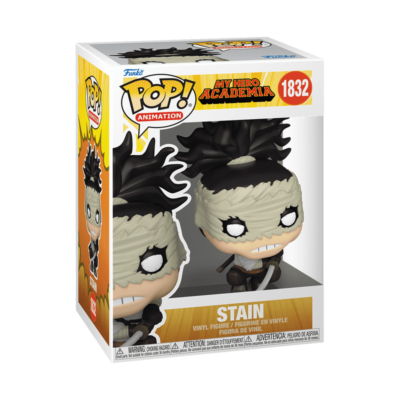 FUNKO POP! Vinyl Figure: My Hero Academia - Chizome Akaguro (Stain) FUNKO POP! Vinyl Figure: My Hero Academia - Chizome Akaguro (Stain)